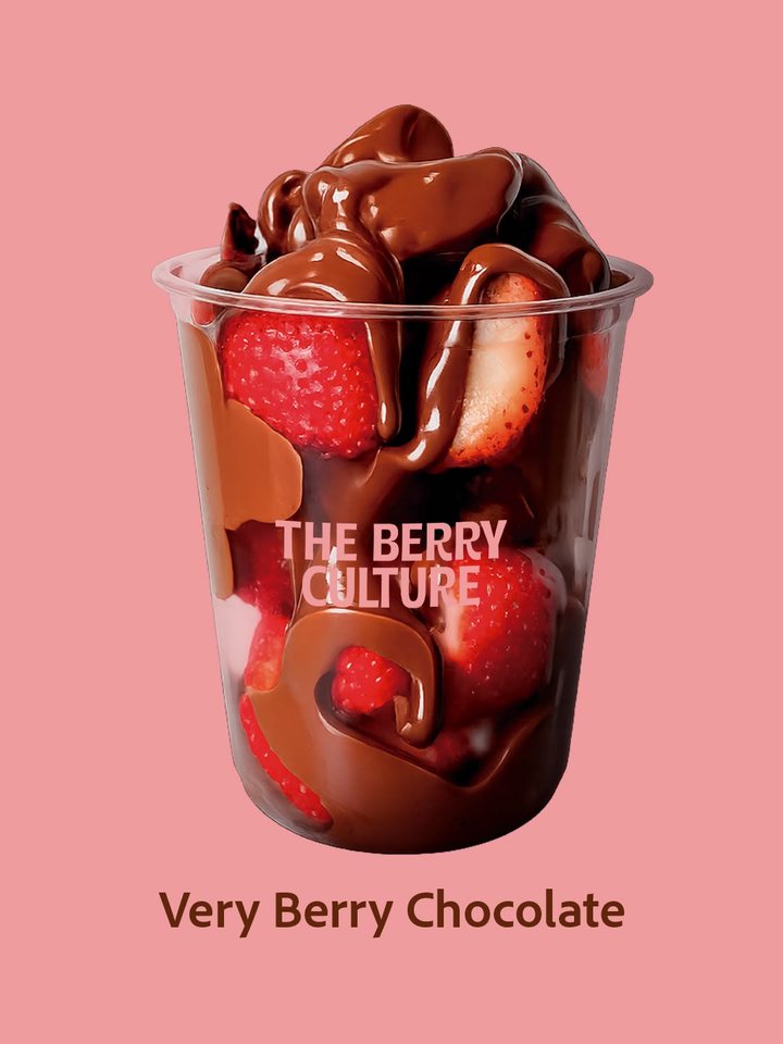 Very Berry Chocolate: fresh strawberries covered in chocolate